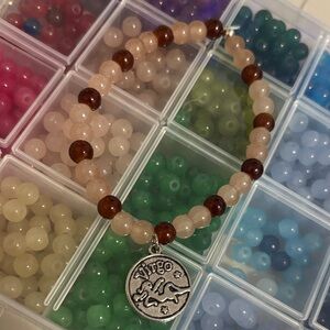 Virgo ♍️ handcrafted bracelet by me